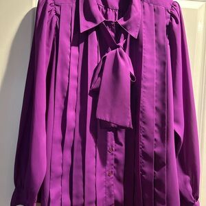 Epitome Purple Vintage Women's Top size L